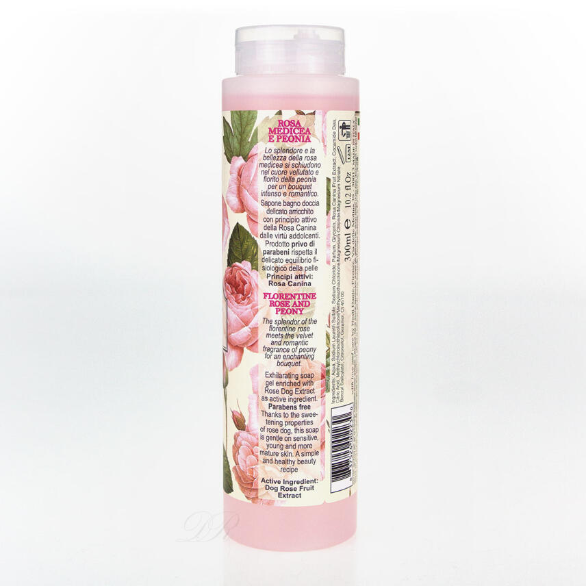 Nesti Dante Romantica Rosa Medicea e Peonia Badedusche 300 ml
