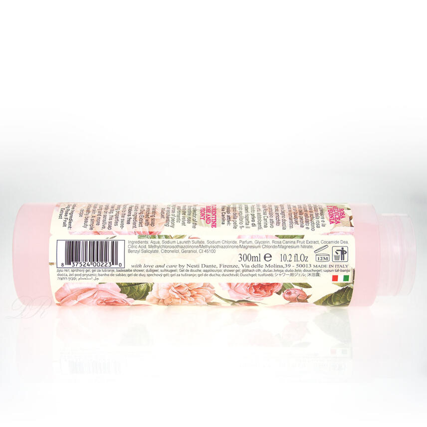 Nesti Dante Romantica Rosa Medicea e Peonia Badedusche 300 ml