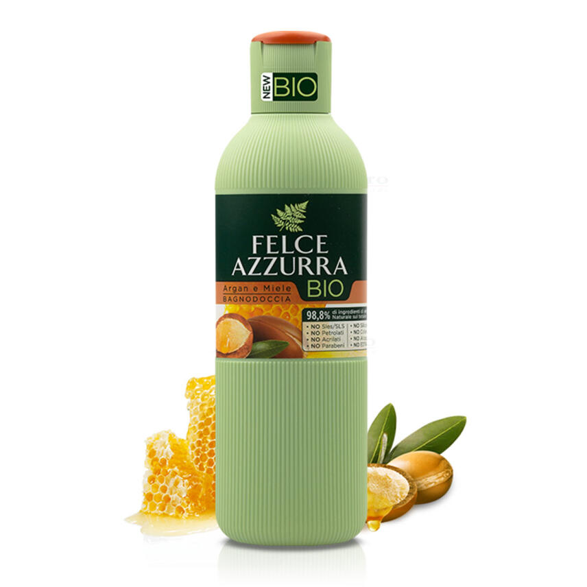 Paglieri Felce Azzurra BIO Argan &amp; Honig Badeschaum 500 ml