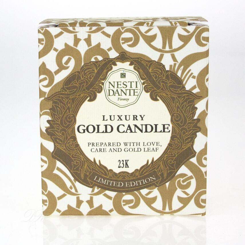 Nesti Dante Luxury Gold Kerze 160 g