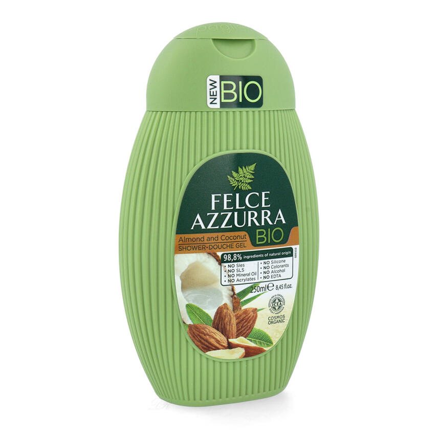 Paglieri Felce Azzurra BIO Duschgel Mandorla e Cocco 250 ml
