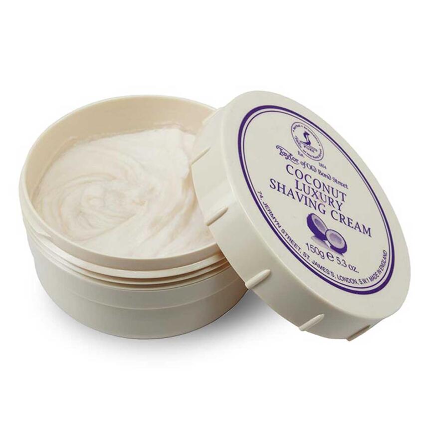 Taylor of Old Bond Street Coconut Luxury Rasiercreme Tiegel 150 g