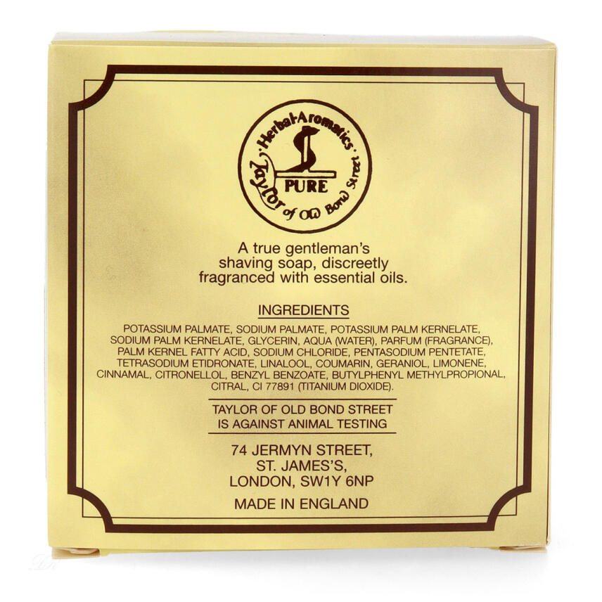 Taylor of Old Bond Street Sandalwood Rasierseife in Holzschale 100 g