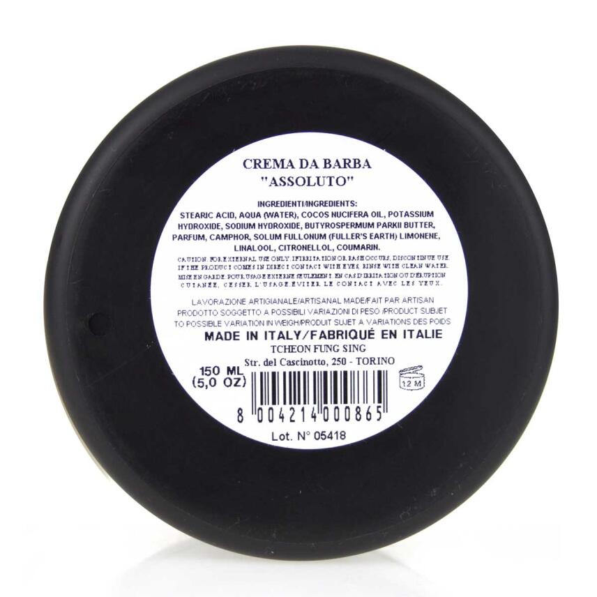 Tcheon Fung Sing Rasierseife Assoluto 72 Primavere 150 ml