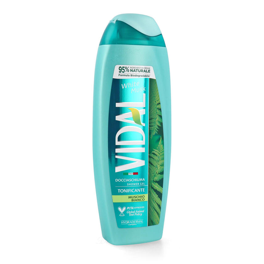 VIDAL Duschgel Weisser Moschus / wild musk 6x 250ml sixpack