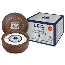 LEA Classic Shaving Cream in wooden bowl Sensitive Skin...