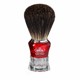 Omega 652 Pure Badger Hair Shaving Brush