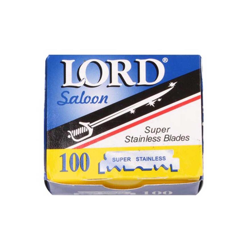 Lord Saloon Super Stainless halbe Klinge Rasierklingen Packungsinhalt 100 St&uuml;ck