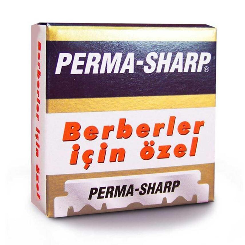 Perma-Sharp halbe Klinge Rasierklingen Packungsinhalt 100 St&uuml;ck