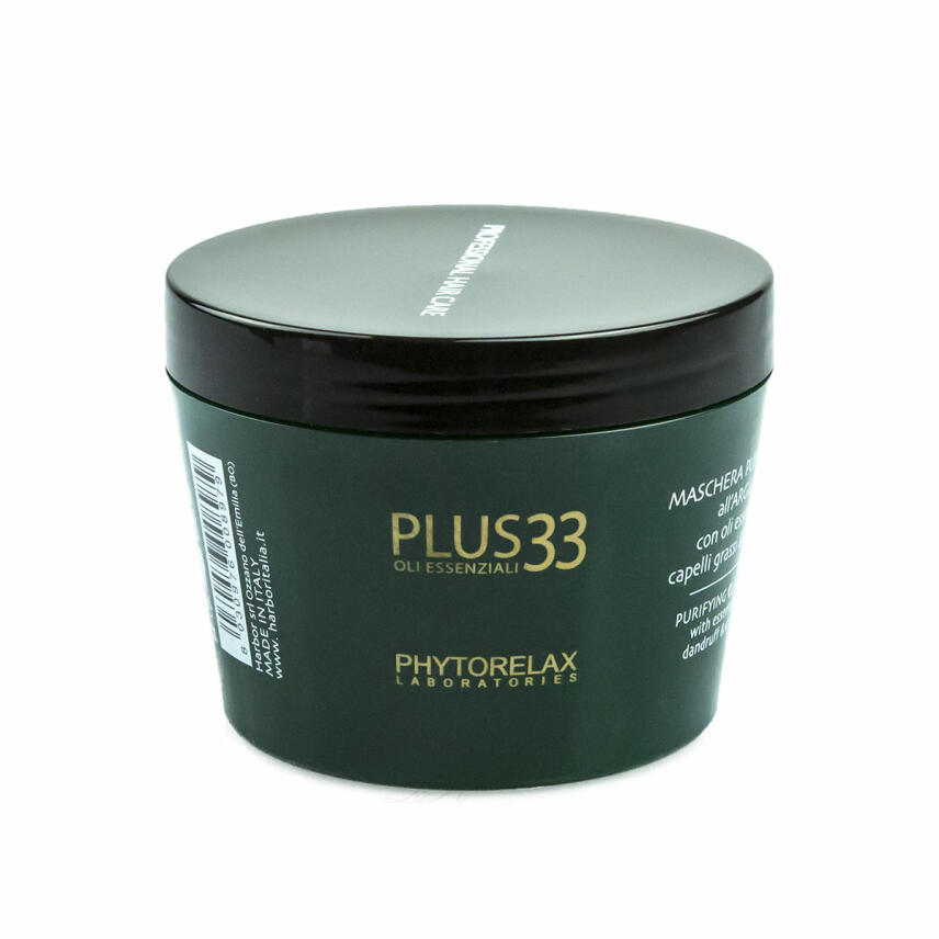 Phytorelax Plus 33 Lehm Haarkur f&uuml;r fettiges Haar und Schuppen 200 ml