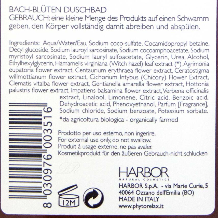 Phytorelax Fiori di Bach Relaxing Duschgel 500 ml
