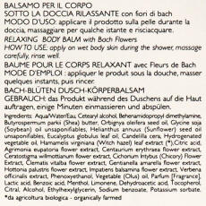 Phytorelax Fiori di Bach Relaxing K&ouml;rpercreme f&uuml;r die Dusche 500 ml