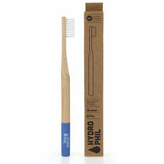 HYDROPHIL Toothbrush made of bamboo medium Light Blue