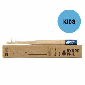 HYDROPHIL Children Toothbrush made of Bamboo Soft Dark Blue