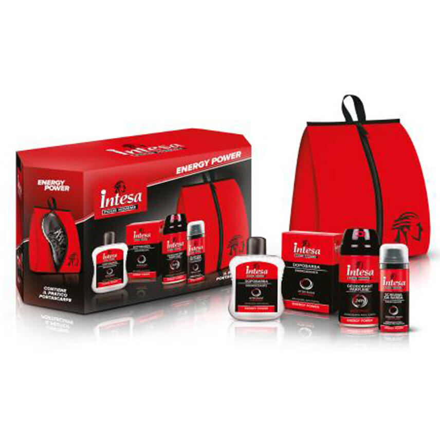 Intesa pour Homme Energy Power Geschenkset &amp; Schuhtasche