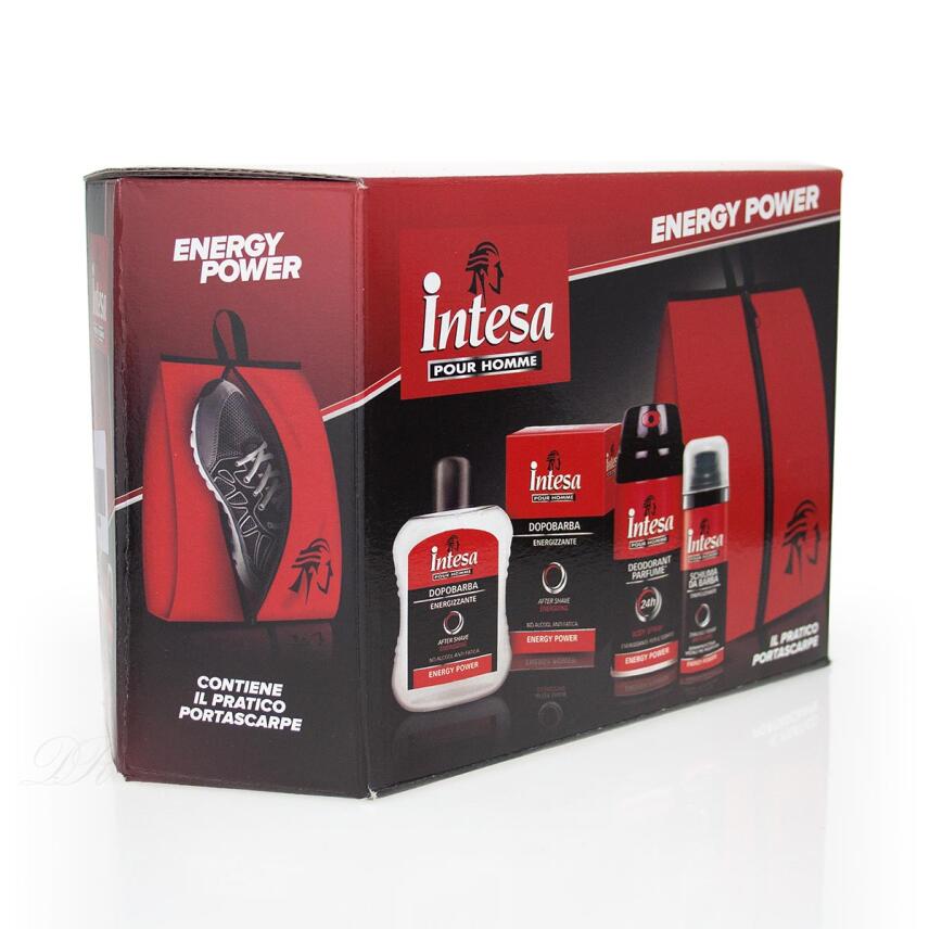 Intesa pour Homme Energy Power Geschenkset &amp; Schuhtasche