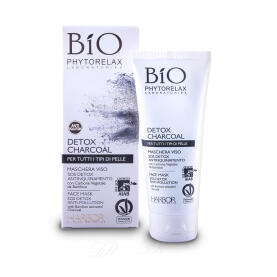 Phytorelax Bio Pflanzenkohle Reinigende Gesichtsmaske 75 ml