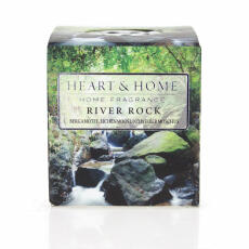 Heart &amp; Home River Rock Votiv Duftkerze 52 g