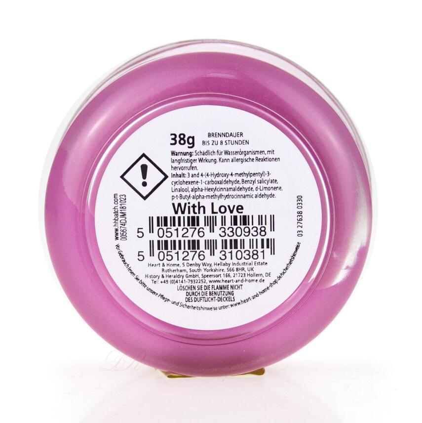 Heart &amp; Home With Love Duftlicht 38 g