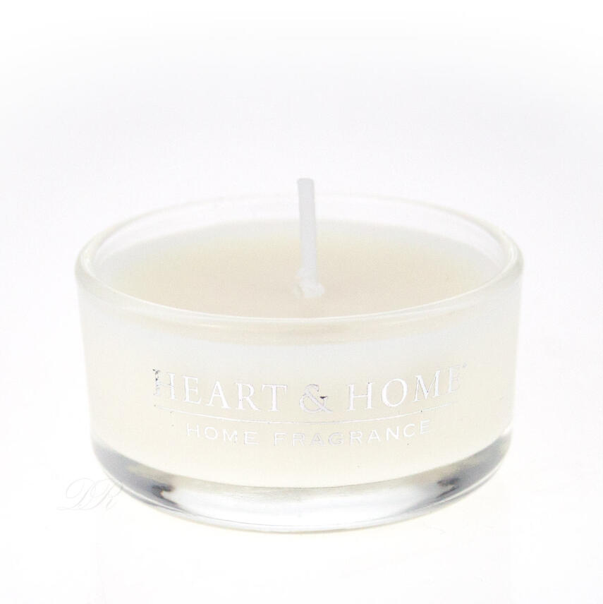 Heart &amp; Home Wei&szlig;er Tee &amp; Eukalyptus Duftlicht 38 g