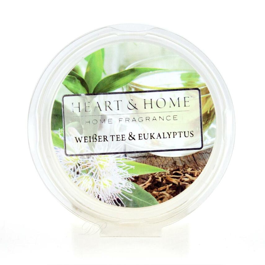Heart &amp; Home Wei&szlig;er Tee &amp; Eukalyptus Tart Duftmelt 26 g