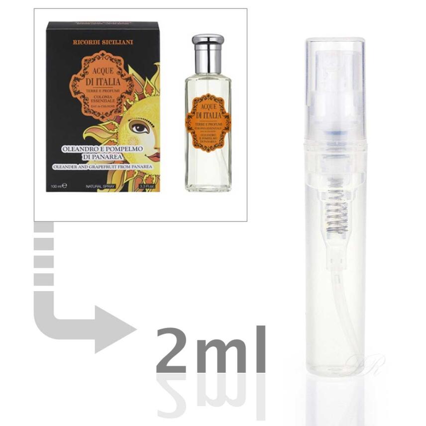 Acque di Italia Oleandro e Pompelmo di Panarea Eau de Cologne 2 ml - Probe