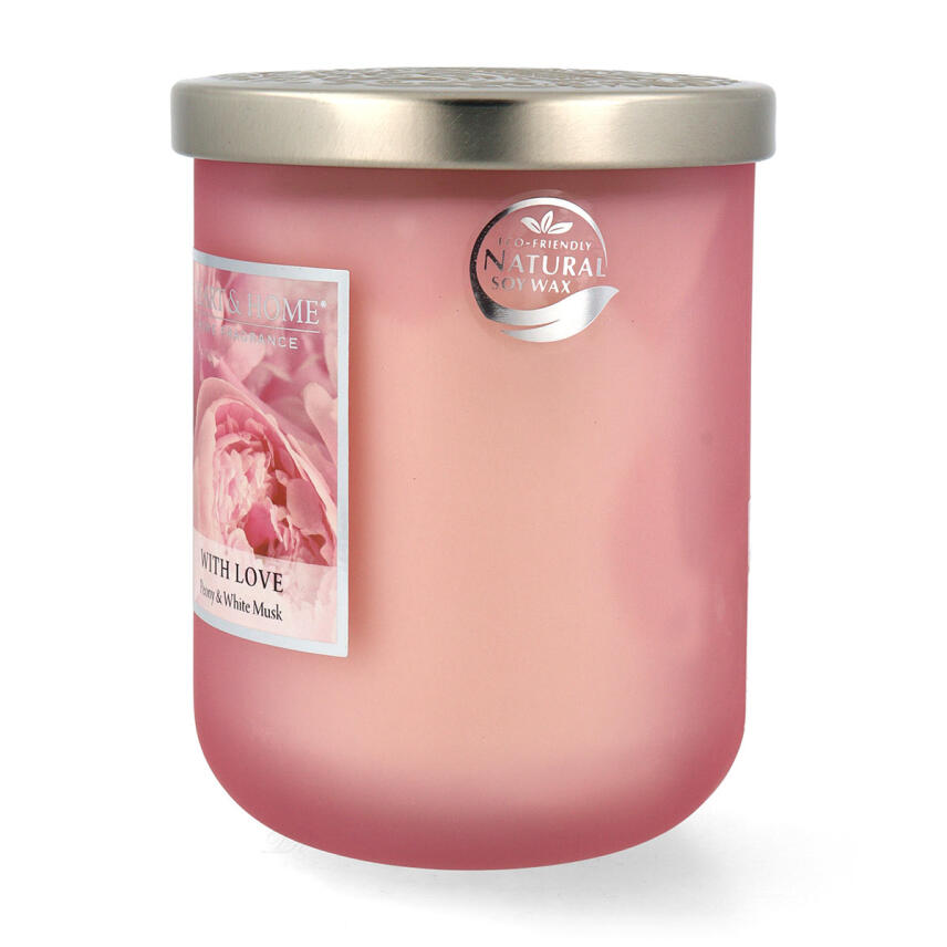 Heart &amp; Home Duftkerze With Love Gro&szlig;es Glas 340 g