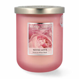 Heart & Home Scented Candle With Love Large Jar 340 g...