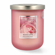 Heart &amp; Home Scented Candle With Love Large Jar 340 g...