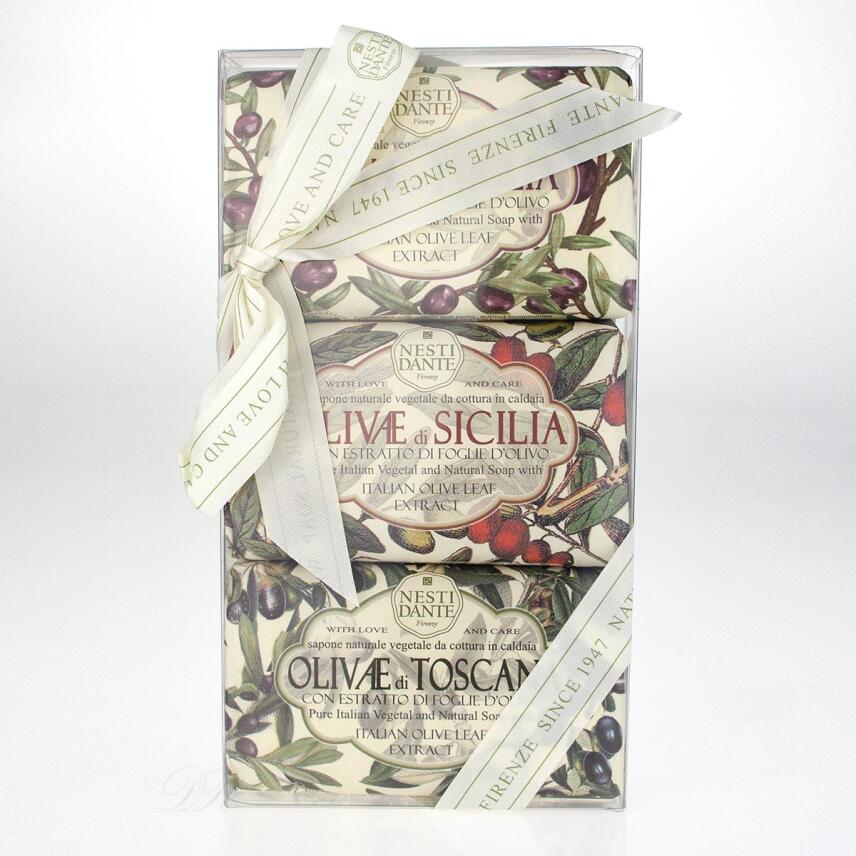 Nesti Dante Olivae Di Toscana Seifen Geschenkset 3x 150 g