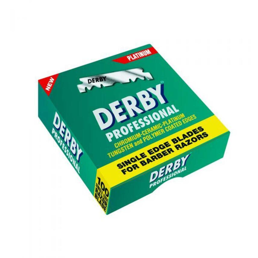Derby Professional Single Edge Rasierklingen Packungsinhalt 100 St&uuml;ck