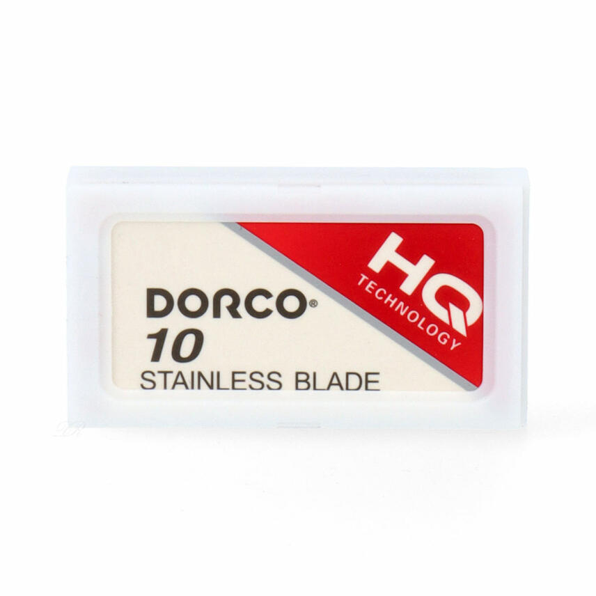 Dorco Stainless Blade Double Edge Rasierklingen Packungsinhalt 10 St&uuml;ck
