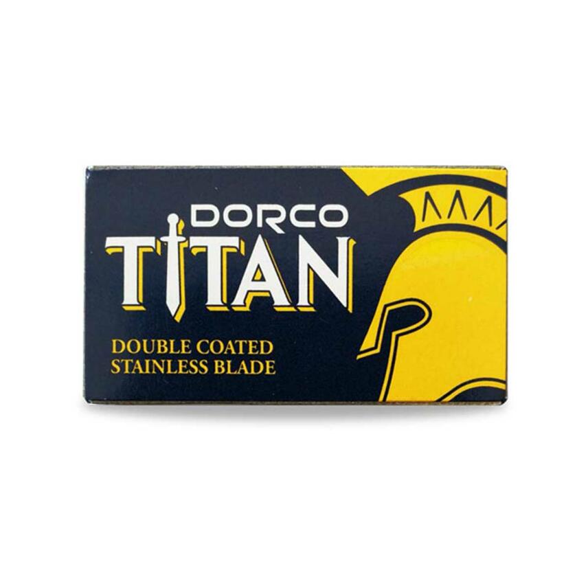Dorco Titan Double Edge Rasierklingen Packungsinhalt 10 St&uuml;ck