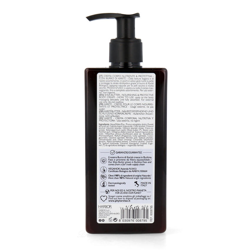 Phytorelax Shea Butter Hydratisierende K&ouml;rpermilch 250 ml
