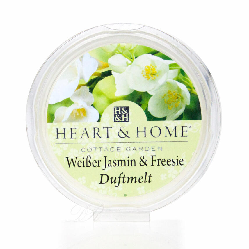 Heart &amp; Home Wei&szlig;er Jasmin &amp; Freesie Tart Duftmelt 26 g
