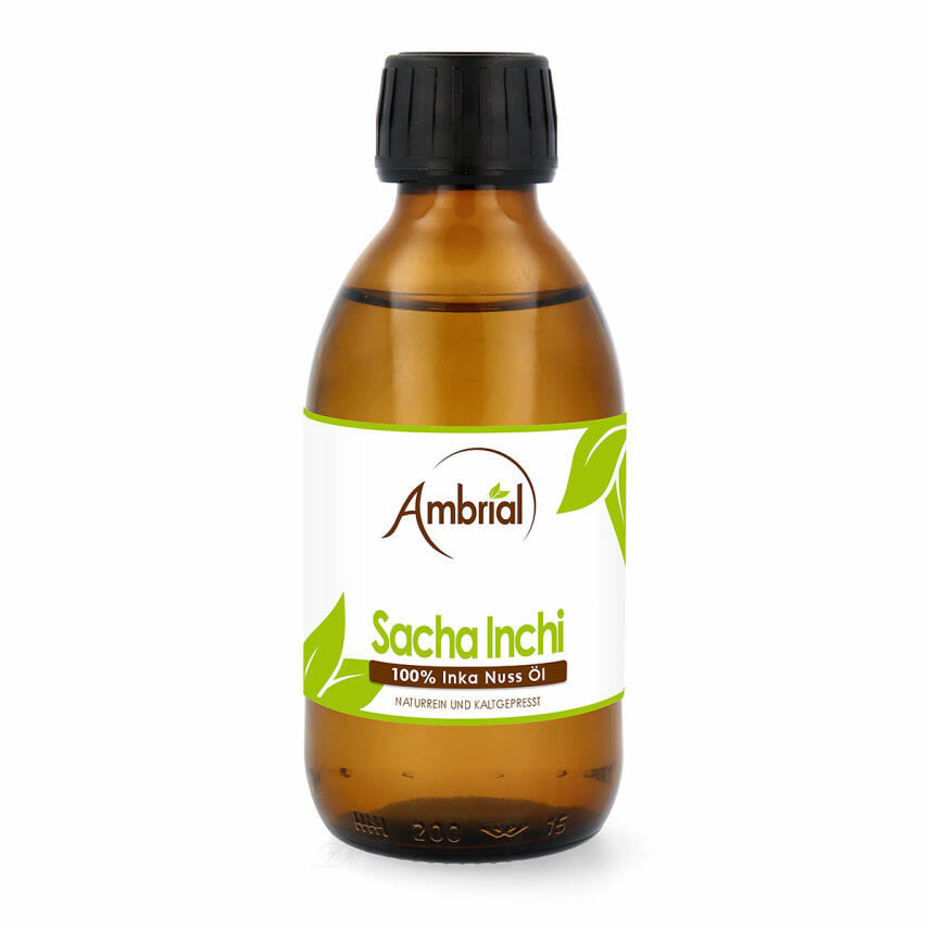 Ambrial Sacha Inchi &Ouml;l kaltgepresst 100% nat&uuml;rlich rein 200 ml