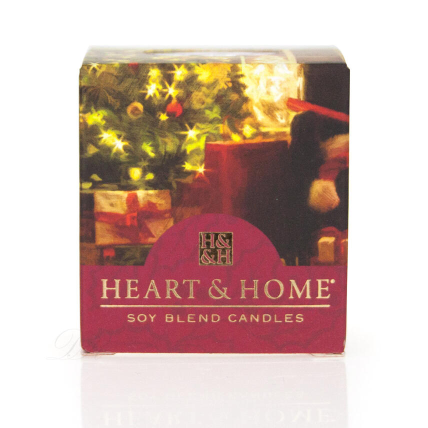 Heart &amp; Home Home for Christmas Votiv Duftkerze 52 g