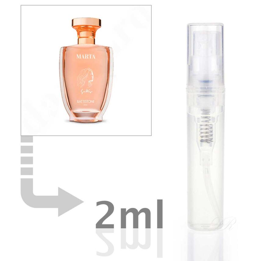 Marte Battistoni Marta Eau de Toilette f&uuml;r Frauen 2 ml - Probe