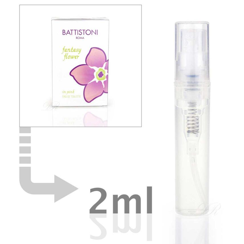 Marte Battistoni Fantasy Flower Pink Eau de Toilette f&uuml;r Frauen 2 ml - Probe