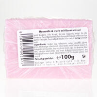 Haslinger Feste Haar- & Duschseife mit Rosenwasser 100 g