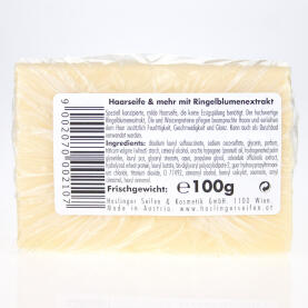 Haslinger Feste Haar- & Duschseife mit Ringelblumenextrakt 100 g