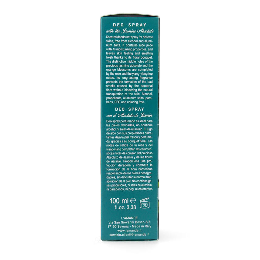 LAmande Gelsomino Supremo Deo Spray 100 ml ohne Alkohol