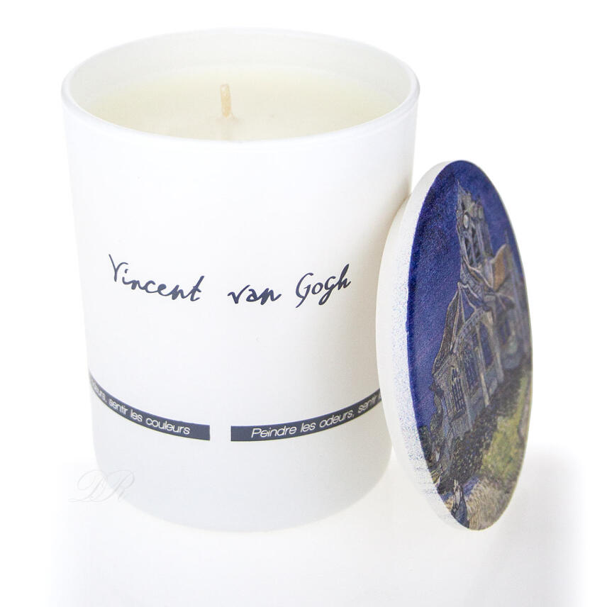 Promenade &agrave; Auvers Eglise d&acute;Auvers sur Oise - Duftkerze 180g