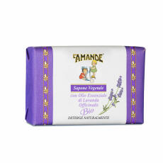 LAmande Sapone Vegetale Lavendel Bio Soap 200 g / 7.06 oz.