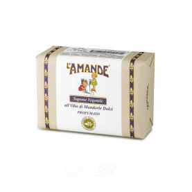 LAmande Sapone Vegetale Mandorle Dolci Soap 200 g / 7.06 oz.