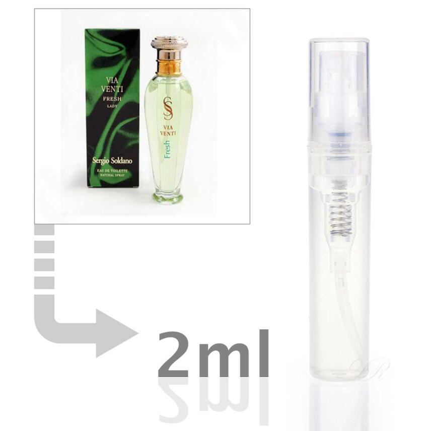 Sergio Soldano Via Venti fresh Lady Eau de Toilette 2 ml - Probe