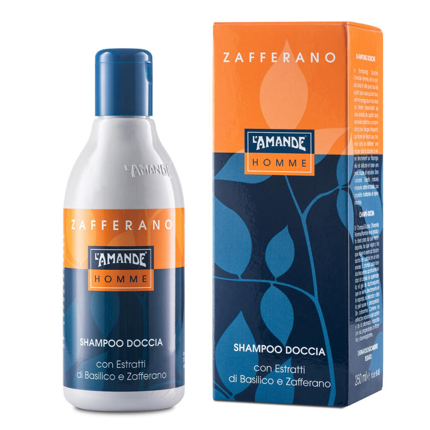 LAmande Homme Zafferano Shampoo und Duschgel 250 ml