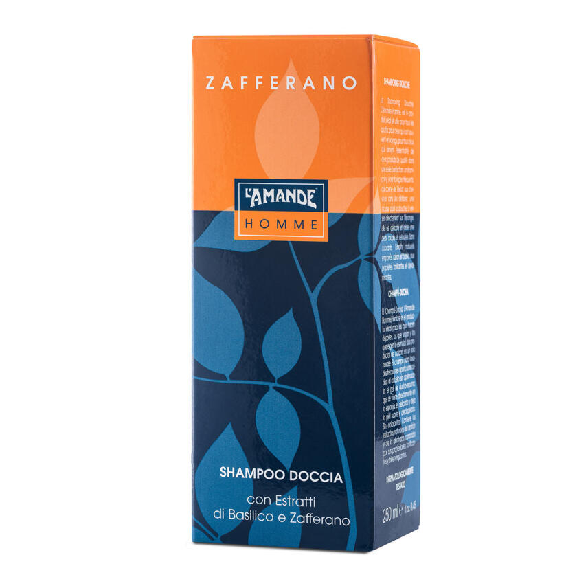 LAmande Homme Zafferano Shampoo und Duschgel 250 ml