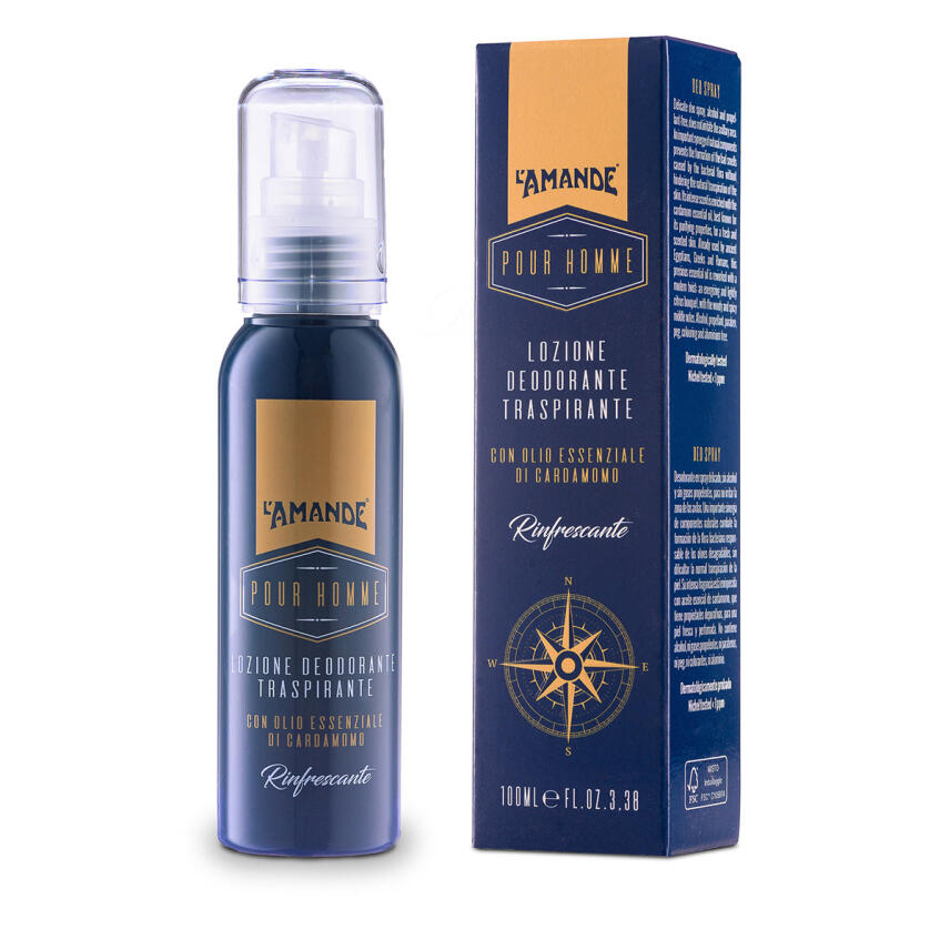 LAmande Pour Homme Deodorant Lotion 100 ml spray