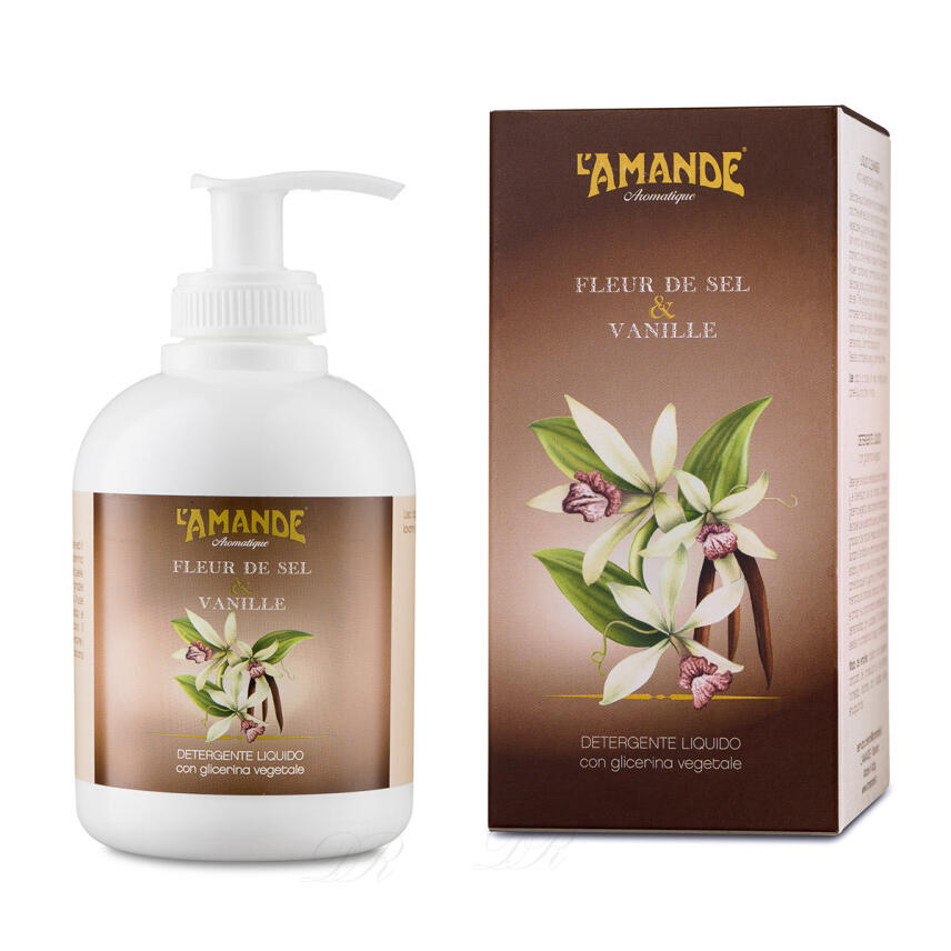 LAmande Fleur de Sel &amp; Vanille Fl&uuml;ssigseife 300 ml